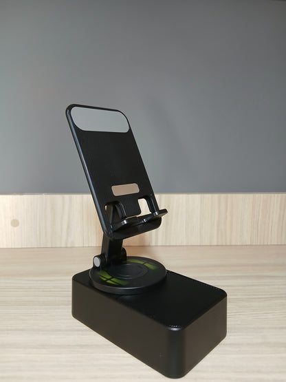 🔊 PARLANTE BLUETOOTH 2 EN 1 + SOPORTE GIRATORIO 360° ✨