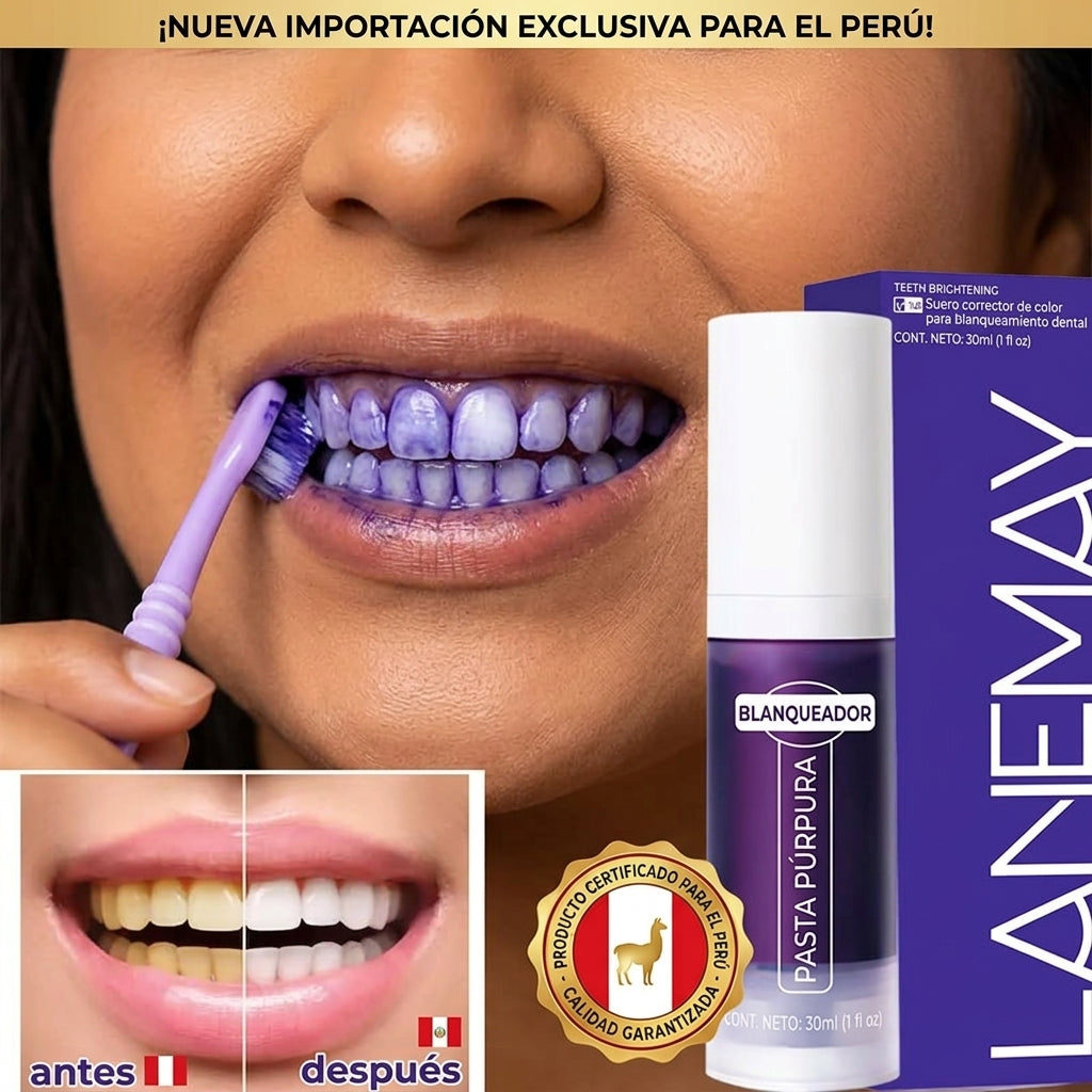 Gel Dental Blanqueador para Dientes (Resultados Inmediatos)
