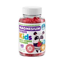 GOMITAS MASTICABLES DE CITRATO DE MAGNESIO - 🧘‍♀️ MAGNESIUM CITRATE KIDS ANTI-STRESS GUMMIES