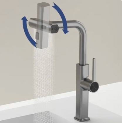 🚰 Grifo de Cocina Tipo Cascada 3 Modos