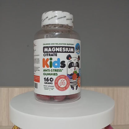 GOMITAS MASTICABLES DE CITRATO DE MAGNESIO - 🧘‍♀️ MAGNESIUM CITRATE KIDS ANTI-STRESS GUMMIES